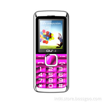 Feature Phone, Supports Dual SIM Card, MP3/MP4/AVI/3GP, 4GB Maximum TF Card